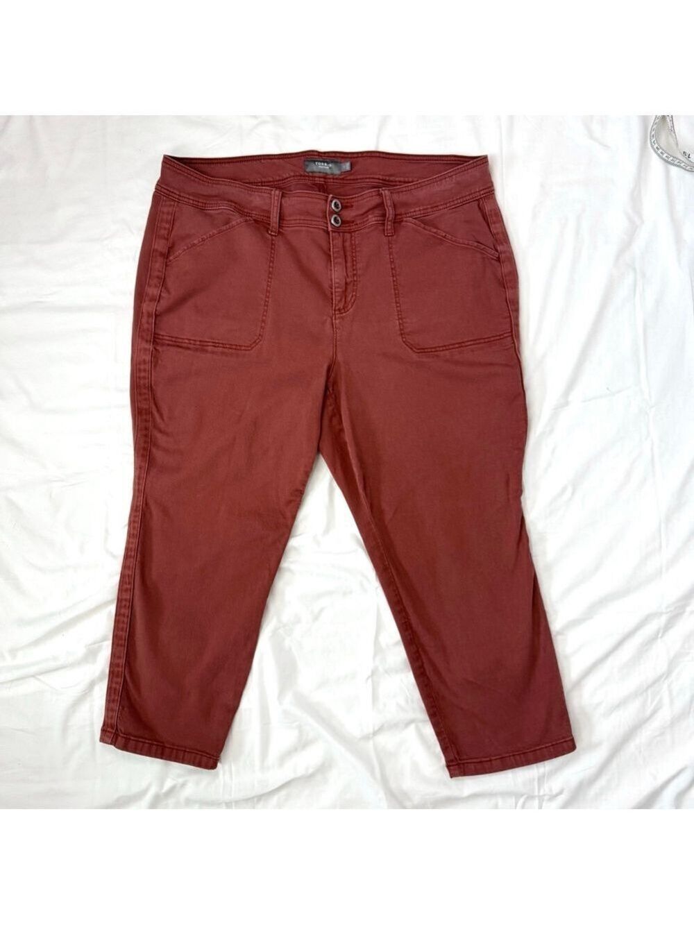 Torrid pants Crop Aviator Skinny Stretch Twill Mid-Rise 
Pant Women 20